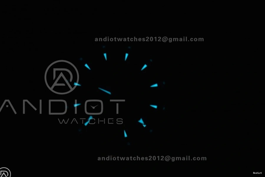 A8900 Summer Blue Edition 41mm Super Dial Rubber Clone Best Aqua Terra Blue VSF on 1:1 Strap 1228